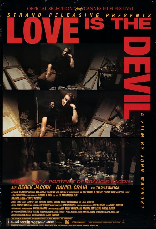 Love Is the Devil: Study for a Portrait of Francis Bacon - Movie Poster