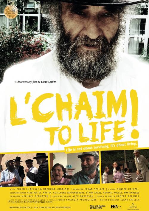 L&#039;Chaim!: To Life! - German Movie Poster