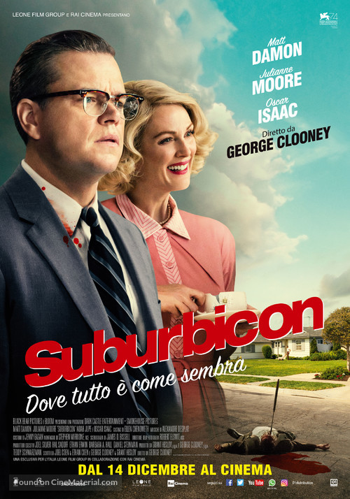 Suburbicon - Italian Movie Poster