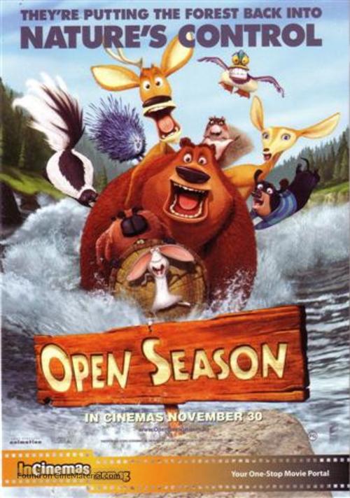 Open Season - Singaporean Movie Poster
