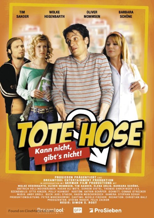 Tote Hose - Kann nicht, gibt&#039;s nicht - German Movie Poster