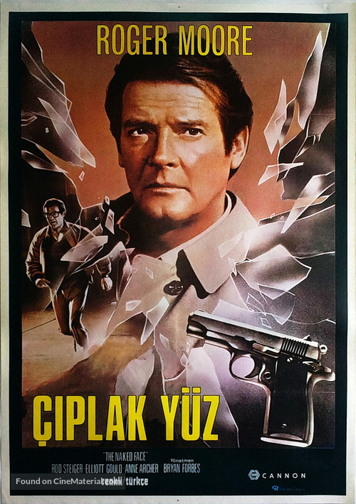 The Naked Face - Turkish Movie Poster