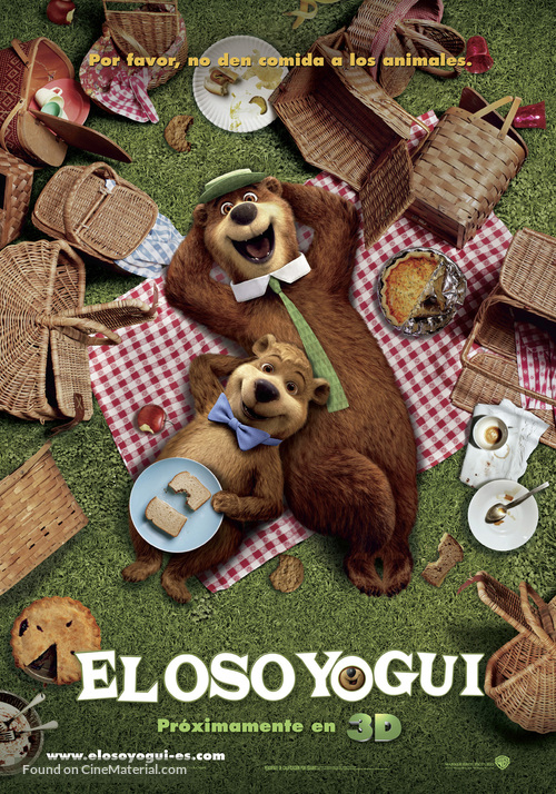 Yogi Bear - Spanish Movie Poster