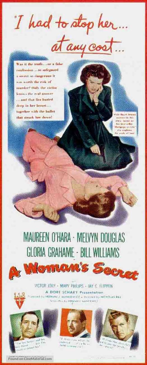 A Woman&#039;s Secret - Movie Poster