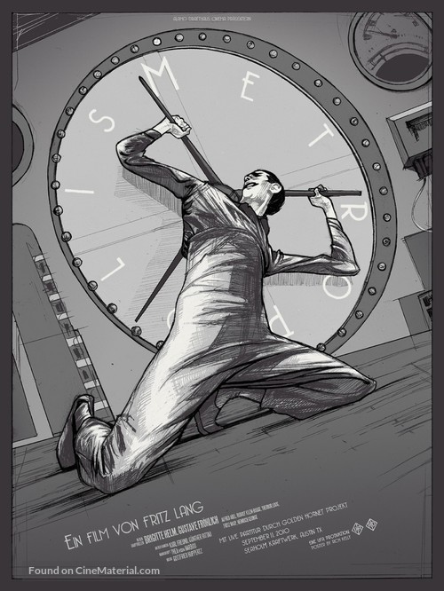 Metropolis - Homage movie poster