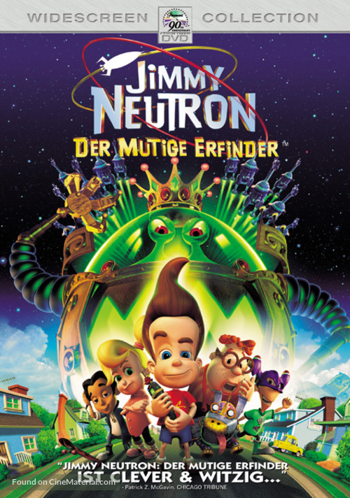 Jimmy Neutron: Boy Genius - German DVD movie cover