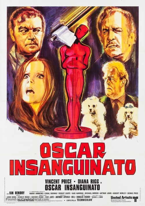 Theater of Blood - Italian Movie Poster