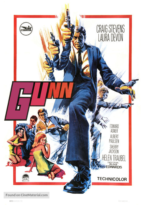 Gunn - Spanish Movie Poster
