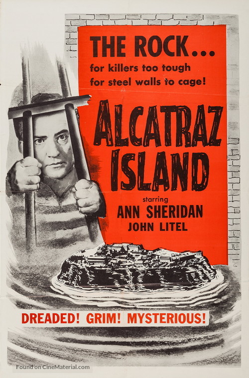 Alcatraz Island - Re-release movie poster