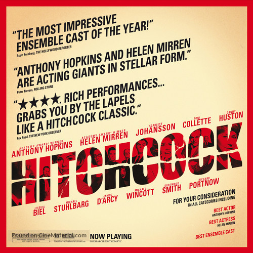 Hitchcock - Movie Poster