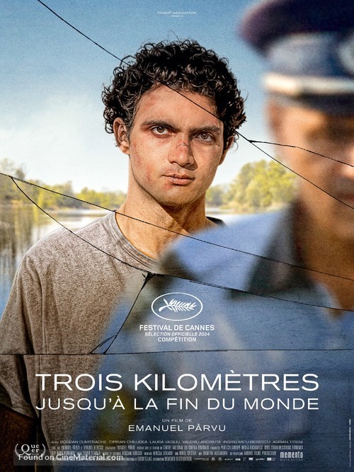 Trei kilometri p&acirc;na la capatul lumii - French Movie Poster