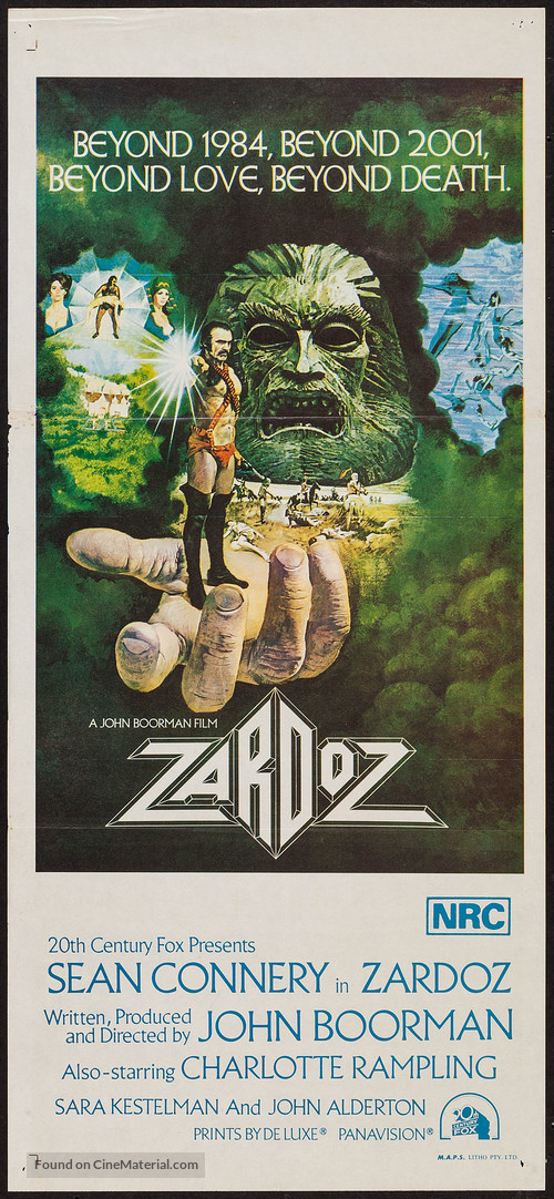 Zardoz - Australian Movie Poster