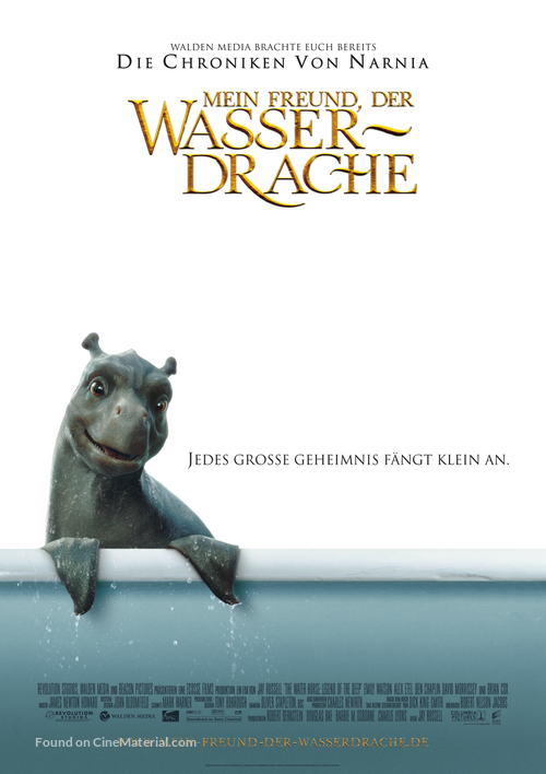 The Water Horse - German Movie Poster