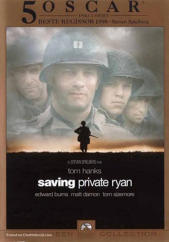 Saving Private Ryan - Norwegian Movie Cover