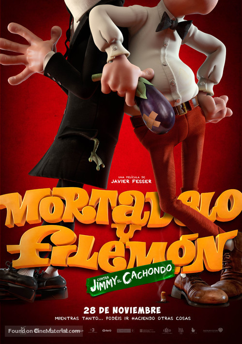 Mortadelo y Filem&oacute;n contra Jimmy el Cachondo - Spanish Movie Poster