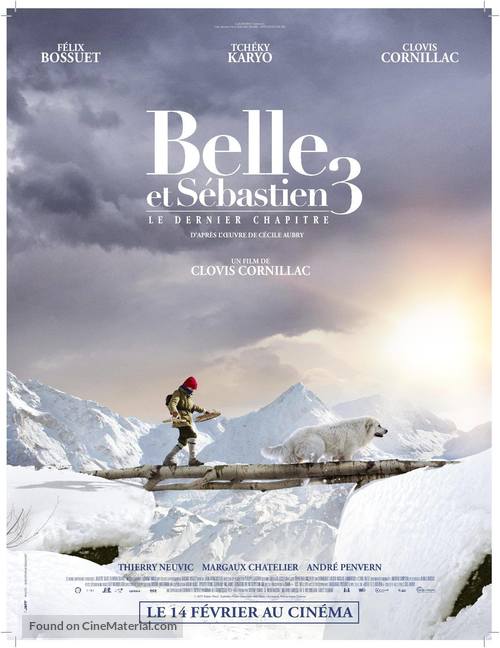 Belle et S&eacute;bastien 3, le dernier chapitre - French Movie Poster