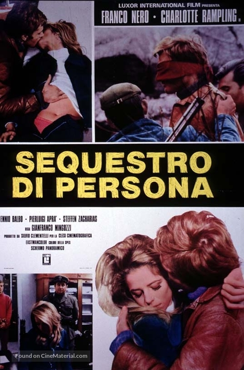 Sequestro di persona - Italian Movie Poster