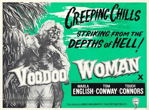 Voodoo Woman - British Movie Poster