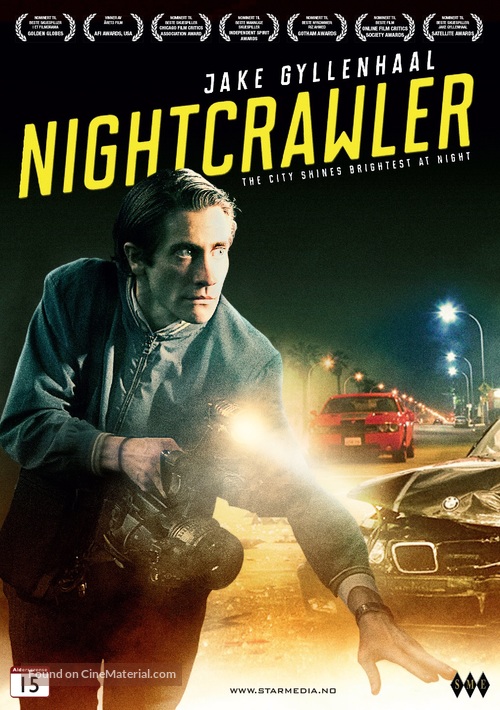 Nightcrawler - Norwegian DVD movie cover