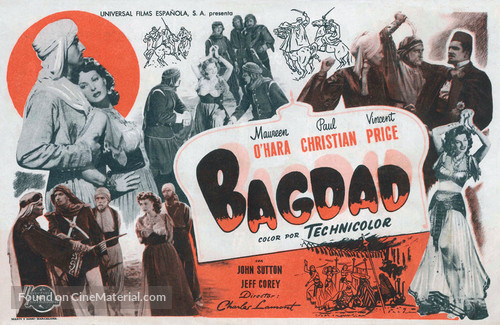 Bagdad - Spanish Movie Poster