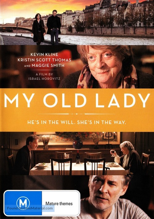 My Old Lady - Australian DVD movie cover