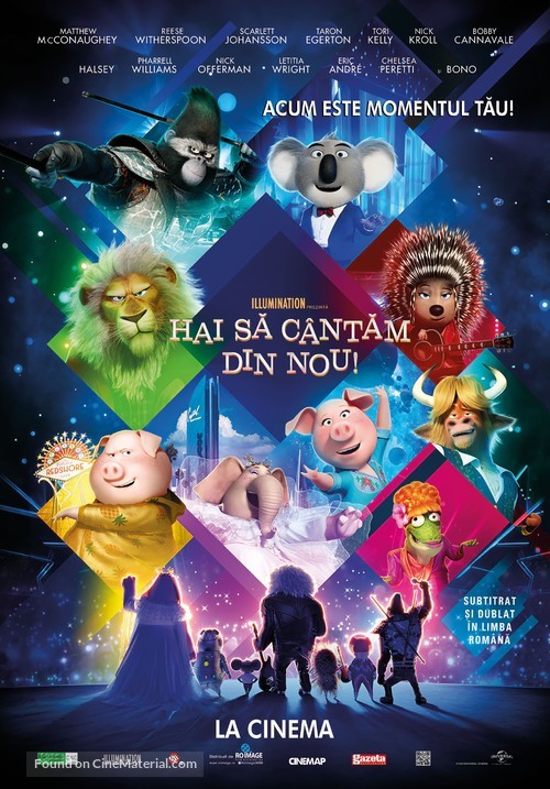 Sing 2 - Romanian Movie Poster