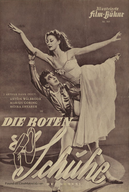 The Red Shoes - German poster