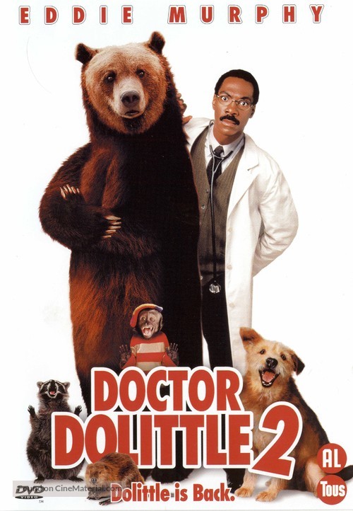 Doctor Dolittle 2 - Belgian DVD movie cover
