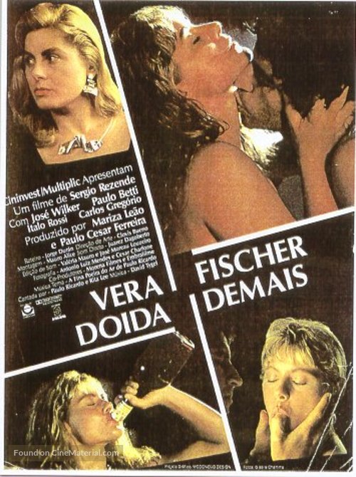 Doida Demais - Brazilian Movie Poster