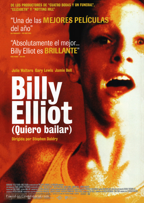 Billy Elliot - Spanish Movie Poster