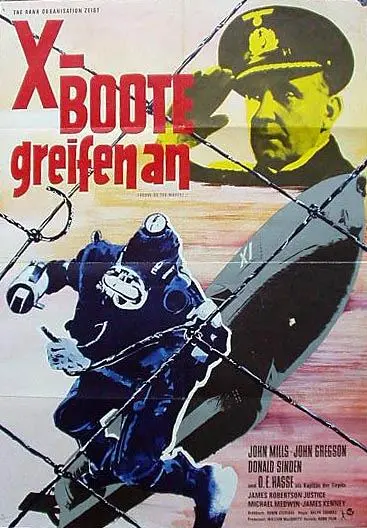 Above Us the Waves - German Movie Poster