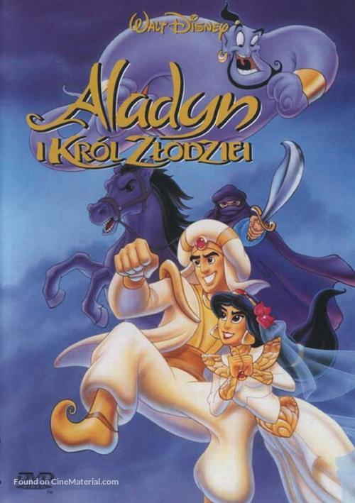 Aladdin And The King Of Thieves - Polish DVD movie cover