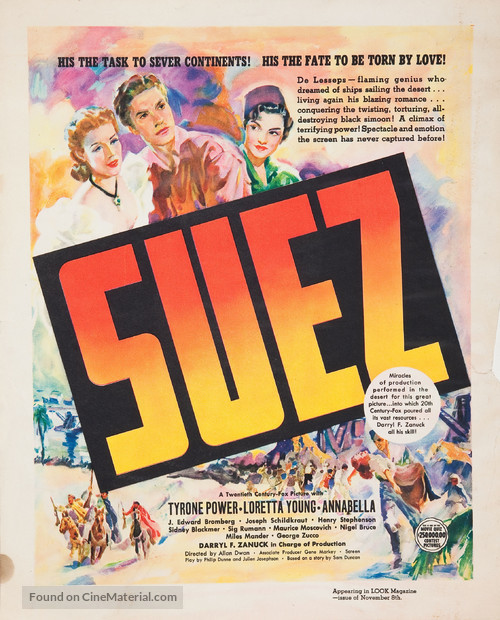 Suez - poster