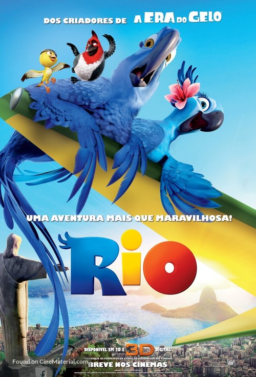 Rio - Brazilian Movie Poster