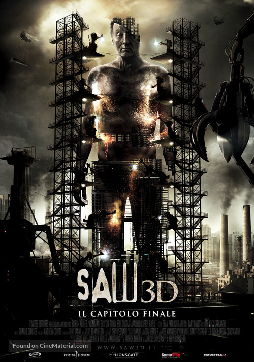 Saw 3D - Italian Movie Poster