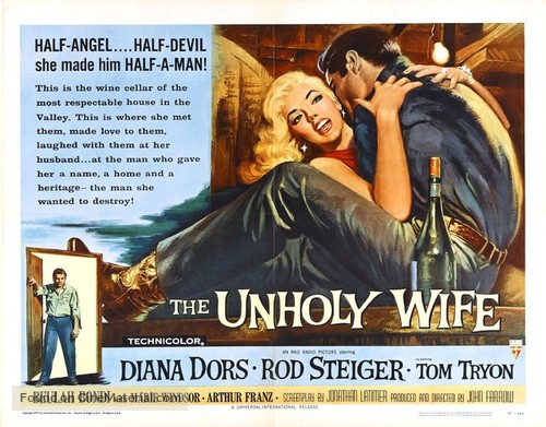 The Unholy Wife - British Movie Poster