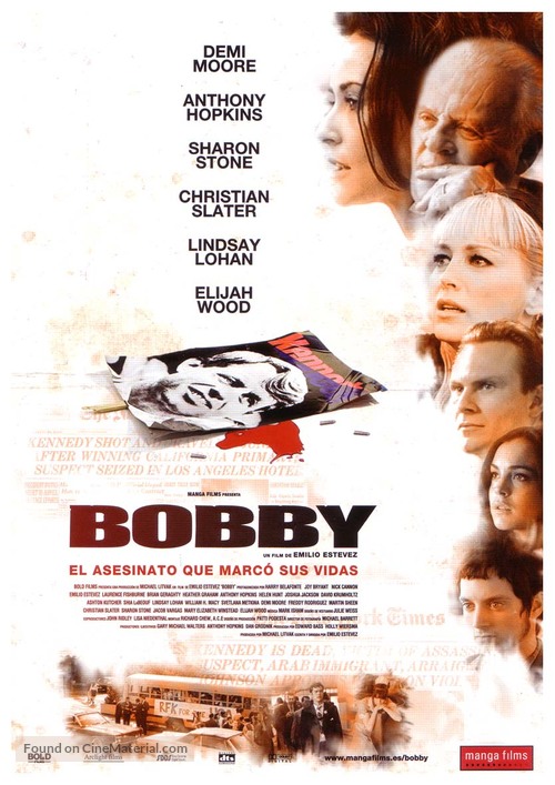 Bobby - Spanish Movie Poster