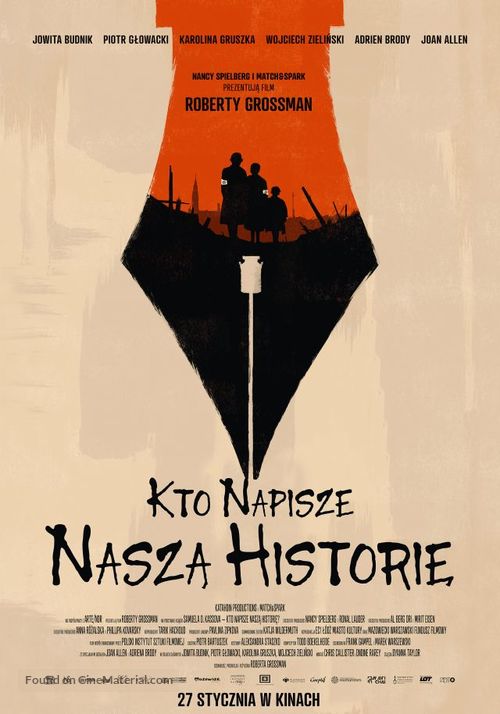 Who Will Write Our History - Polish Movie Poster