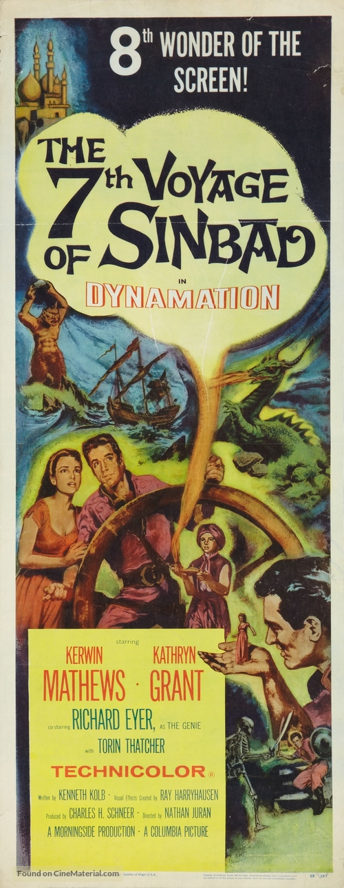 The 7th Voyage of Sinbad - Movie Poster