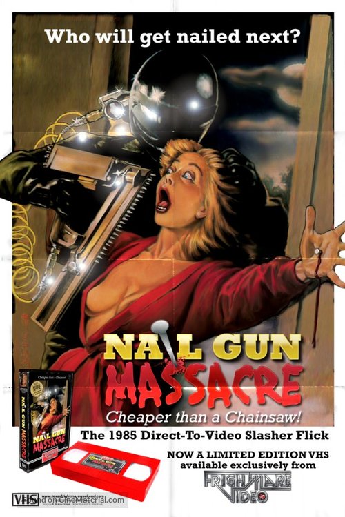 The Nail Gun Massacre - Video release movie poster
