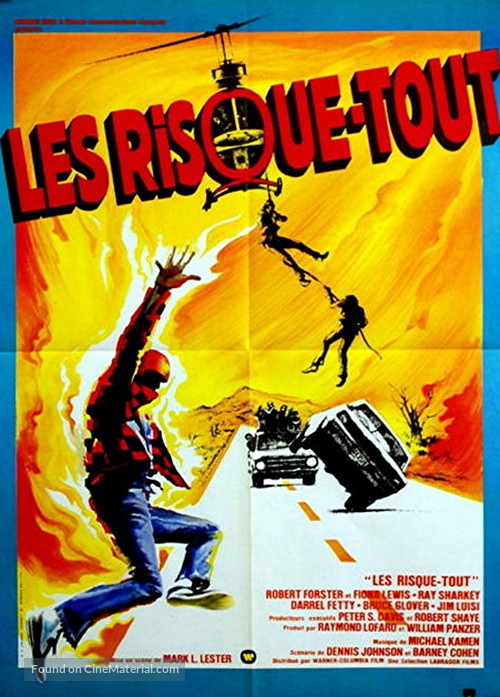 Stunts - French Movie Poster