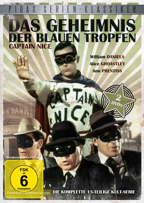 &quot;Captain Nice&quot; - German DVD movie cover