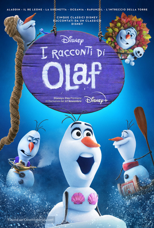 &quot;Olaf Presents&quot; - Italian Movie Poster
