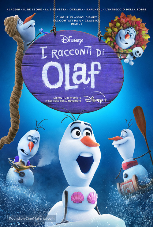 &quot;Olaf Presents&quot; - Italian Movie Poster