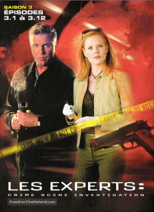 &quot;CSI: Crime Scene Investigation&quot; - French DVD movie cover