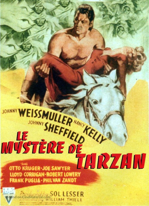 Tarzan&#039;s Desert Mystery - Canadian Movie Poster