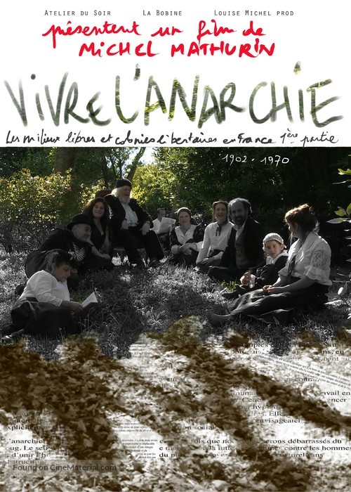 Vivre l&#039;anarchie - French Movie Poster