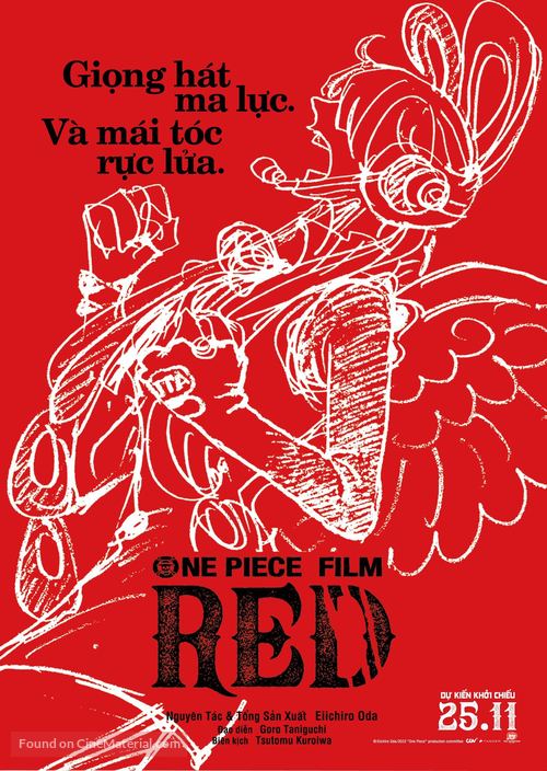 One Piece Film: Red - Vietnamese Movie Poster