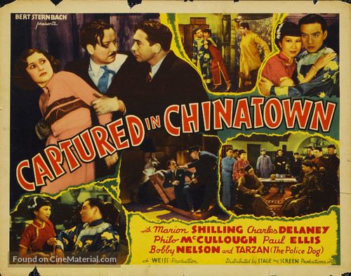 Captured in Chinatown - Movie Poster