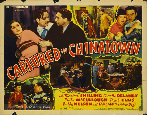Captured in Chinatown - Movie Poster
